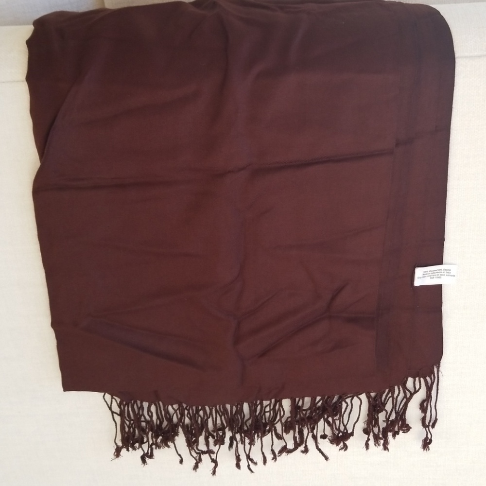 Brown wrap/scarf